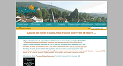 Desktop Screenshot of lavans-les-saint-claude.fr